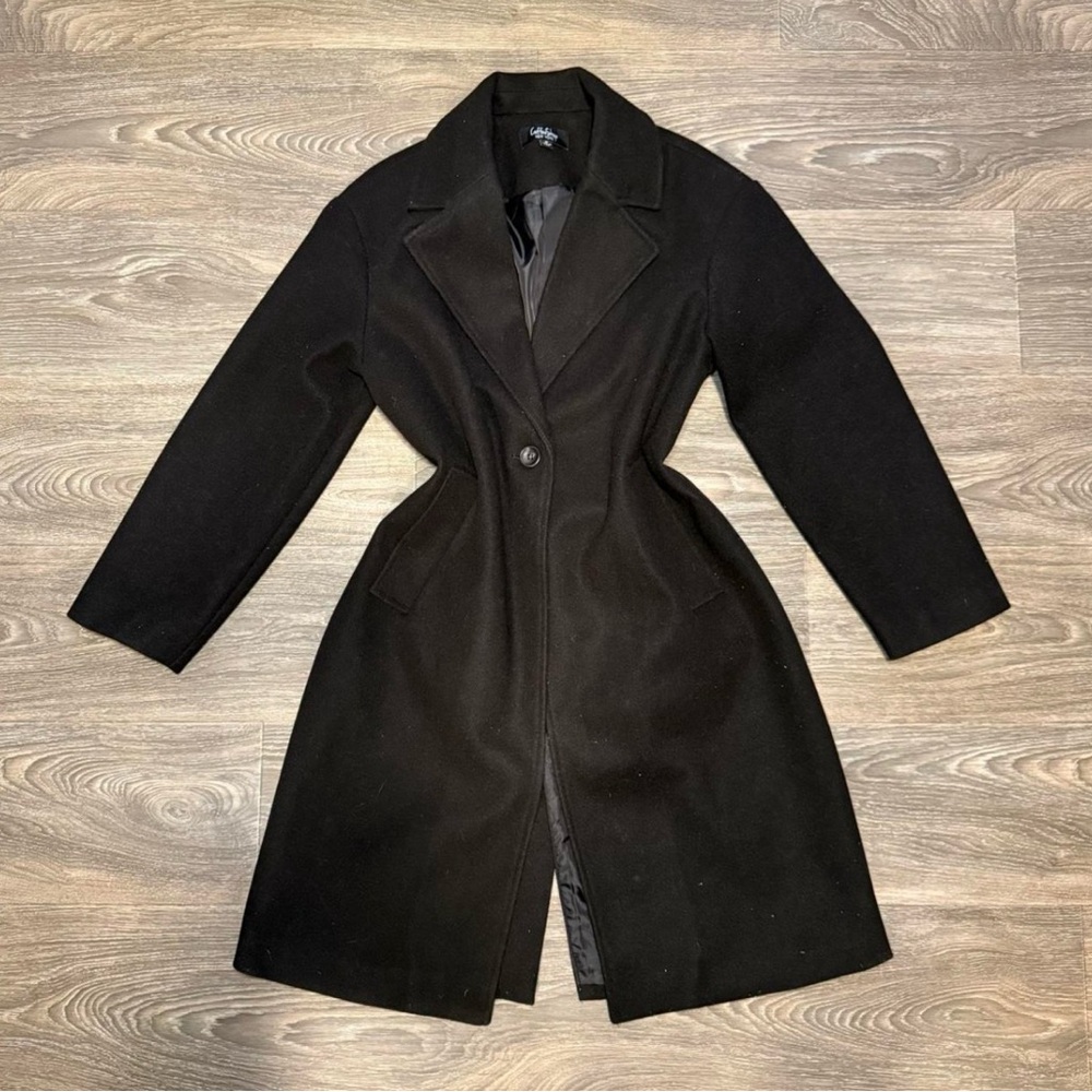 Women’s wool-style peacoat